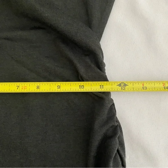 Vuori Women Long Sleeve Halo Essential Dress Size XS DreamKnit Black Heather NWT - Picture 6 of 9